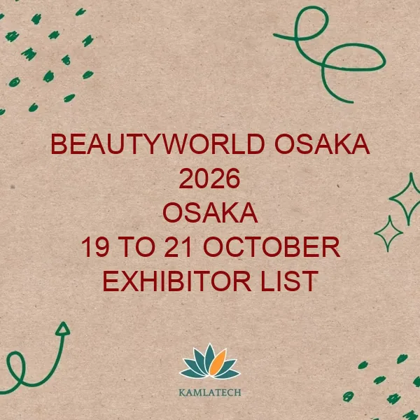 Beautyworld Osaka Osaka 2026 Exhibitor List (573 Exhibitors)